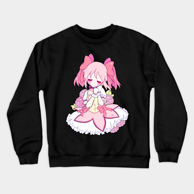 Madoka Magica - Fanart Crewneck Sweatshirt by Frannana